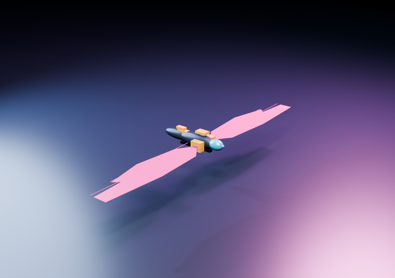 Butterflybot concept render